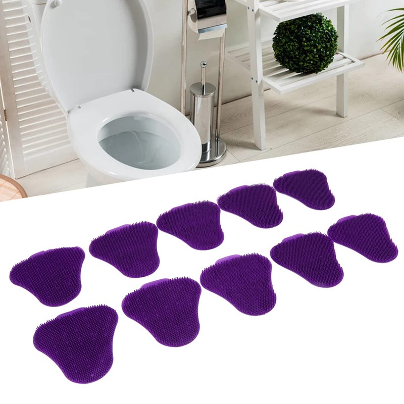 TOPINCN 10 Uds. Desodorantes de Pantalla de Orinal, Desodorante Triangular
