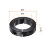 Sourcing Map 2pcs Black Shaft Collars, 2" Bore, 3" OD,
