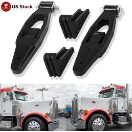 Unbranded For Peterbilt Hood Latch Assembly Kit L56-0001 for Peterbilt 357 367 377 378 379