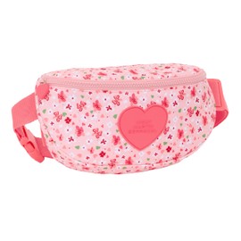 Safta VMB IN Bloom Bum Bag for Children, Ideal for Teenagers and Children of Different Ages, Comfortable and Versatile, Quality and Resilience, 23 x 9 x 14 cm, Pink, Estándar,, pink, Casual