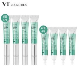 Sold out: VT PDRN Riddle Shot Vibration Eye Lifter (4 units) + 4 refills / 품절대란 VT PDRN리들샷 진동 아이리프터 본품4개+리필4개
