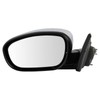 TRQ Left Mirror with Heat with Chrome Cover Drivers Side