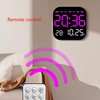 LED Digital Clock, Wall Clock, Silent, Wall Clock, Alarm Clock,