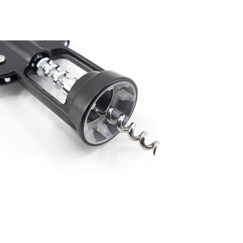 Farberware 5216100 Black/Silver Plastic/Stainless Steel Wing Corkscrew