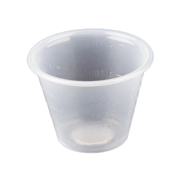 1 oz Disposable Plastic Graduated Medicine Cups CS/ 5000