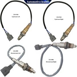 Automotive-leader 4Pcs Upstream Downstream Oxygen O2 Sensor for Nissan Altima 2015-2018 Maxima 2016-2019 Murano Pathfinder 2015-2019 3.5L V6, for Infiniti QX60 2015-2019 2*234-9148 234-4985 234-4986