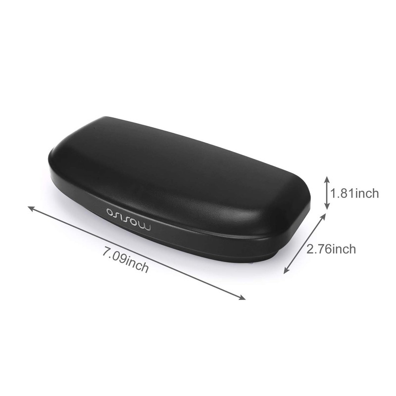 MOSISO Car Visor Sunglasses Case, Universal Automotive ABS Eyeglasses Holder