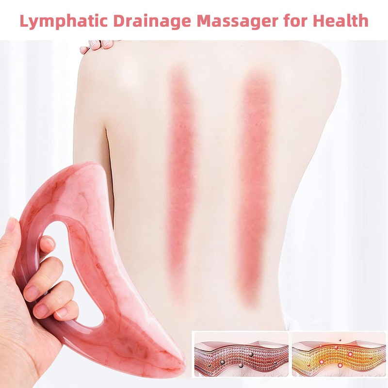 CTDMJ Gua Sha Massage Tool Gua Sha Tools Resin Large