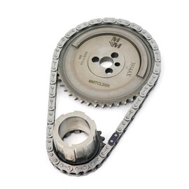 Michigan Motorsports 3-Bolt 24x LS Single Roller Timing Chain Set | Adjustable Crank Sprocket | Fits LS1 LS6 LQ4 LQ9 LR4 LM7 L59 LM4 L33 | High-Performance Timing Kit | Made in the USA!