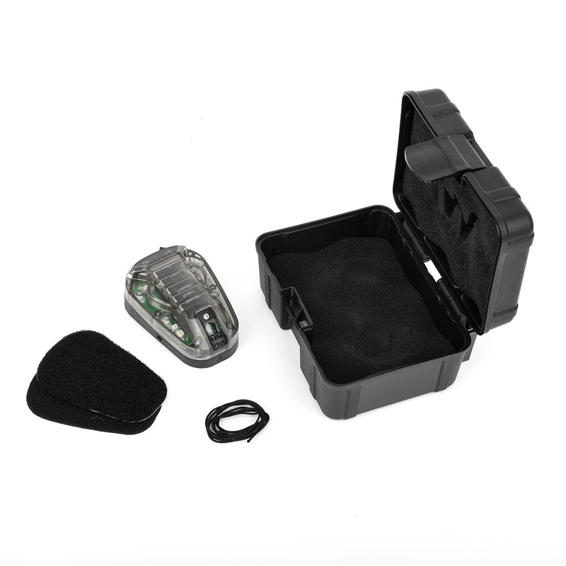 Tactical Helmet Signal Light Optional 4 Modes with Visible LED
