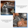 JUSTTOP 2 PCS Spark Plug Measuring Tool, Spark Plug Gap