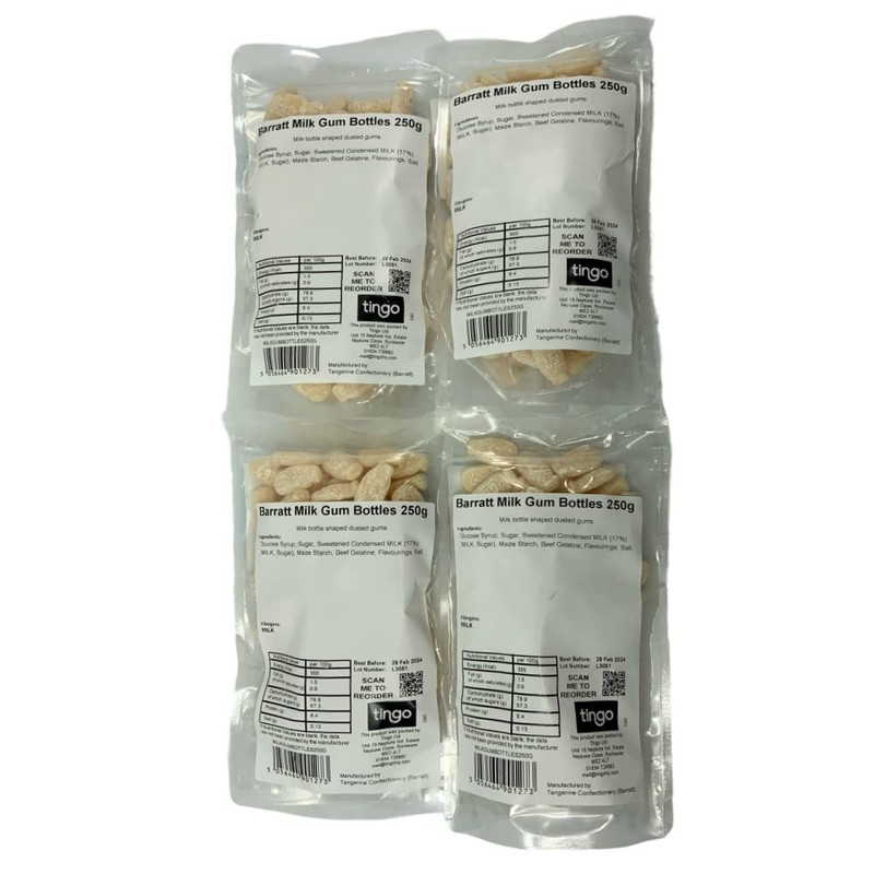 Dusted Milk Bottles 1 Kilo Bag