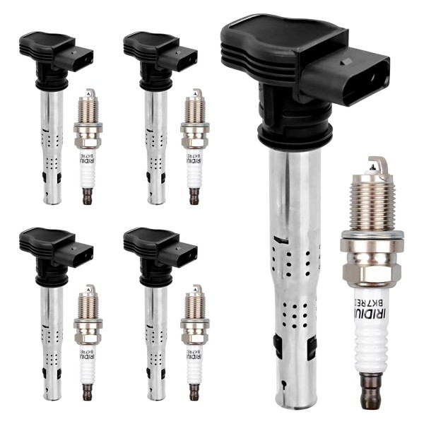 Unbranded 5 Pack For Volkswagen Golf 2.5L L5 Ignition Coil