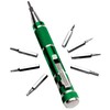 Performance Tool W9148 9-Piece Green Precision Screwdriver Set (Sold as