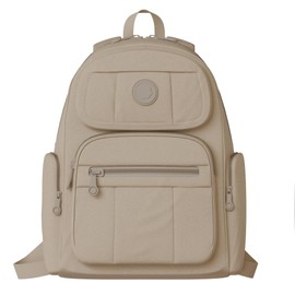KMISSO Women's Backpack Robust, Stylish and Practical 30623, beige