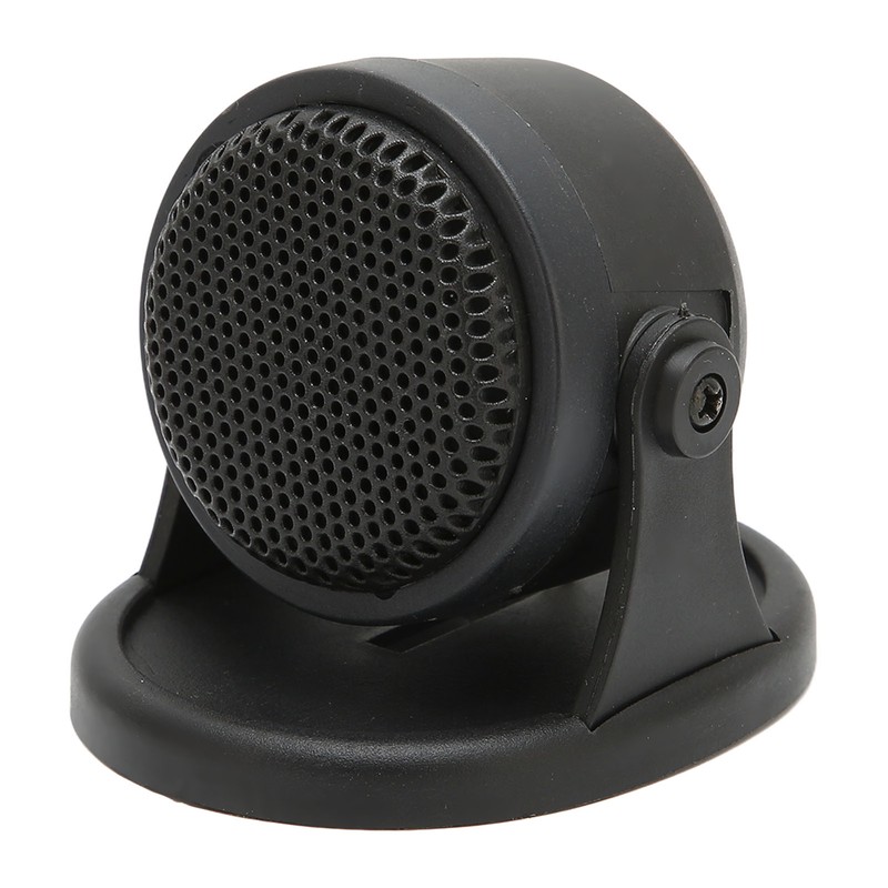 2pcs Dome Tweeter Car Audio Speaker Black 20W Loudspeaker Universal