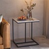 UNHO Chic Marble C Table Couch Sofa Side Table Portable