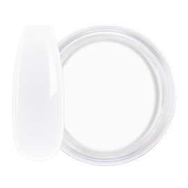 AILLSA Milky White Dip Powder Nude Nail Dipping Powder Translucent Jelly Dip Powder Colors for DIY Manicure Salon at Home Easy to Use Neutral Nail Dip Powder for Christmas Gift (1 Oz)