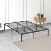Amyove Full Bed Frame 14 Inch Black Metal Full Bed