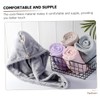 Baluue Hair Bonnets 2pcs Absorbent Hair Drying Cap Soft Microfibre