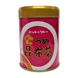 Nitto Foods Industry Fruit Plum Kelp Tea, 2.1 oz (60 g)