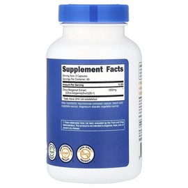 Nutricost, Citrus Bergamot, 120 Capsules (600mg per capsule) / Nutricost (뉴트리코스트), 시트러스 베르가모트, 캡슐 120정(캡슐 1정당 600mg)