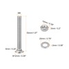 sourcing map M6x50mm Square Neck Carriage Bolts with Nuts &