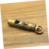 Kisangel Copper Whistle Outdoor Whistle Emergency Loud Whistle Copper Camping