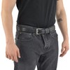 Gusti Leather Piece Silva Simple Leather Belt with Buckle Belt