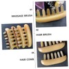 Healvian Double Sided Hair Comb for Scalp Massage Detangling Ox