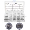 150Pcs 15 Kinds Stainless Steel Split Cotter Pins Clip Key