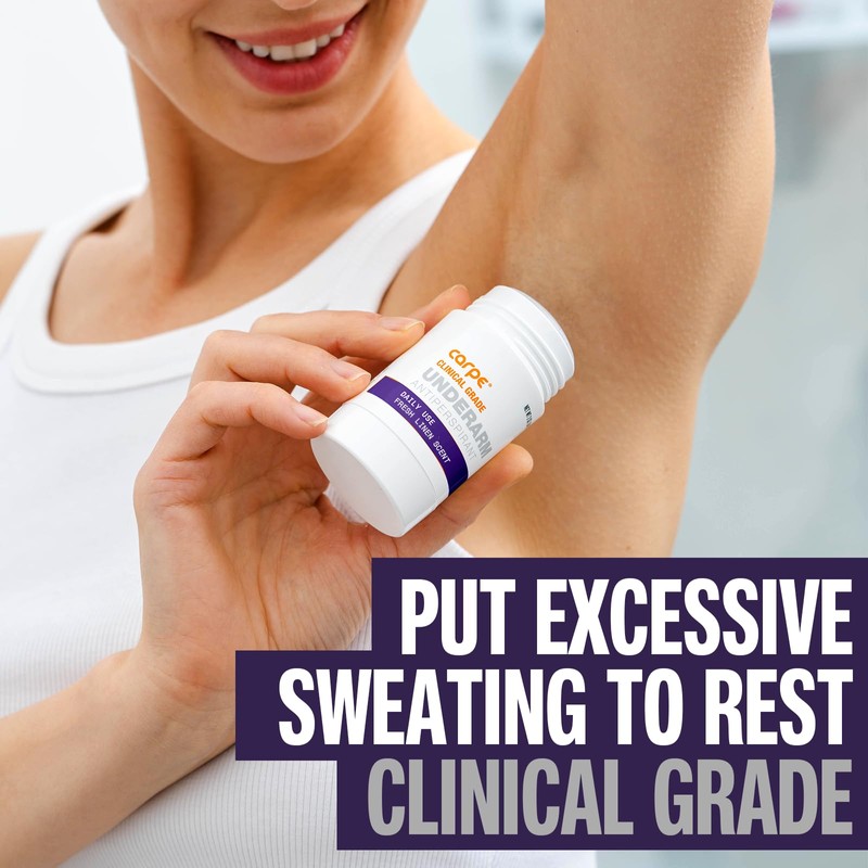 Carpe Clinical Strength Deodorant + Clinical Antiperspirant - Clinical Grade