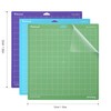 VIKDOOK Cutting Mat for Cricut 12” X12” Variety Grip Sticky