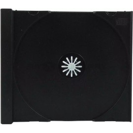 BuyMediaSupply Replacement Black Trays for Standard CD Jewel Case Lot - 10