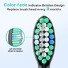 COSLUS Electric Toothbrush Replacement Heads: for DY-108Pro Electric Toothbrush Electric