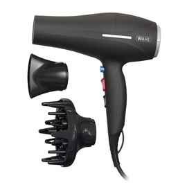 Wahl Ionic Smooth Hairdryer, Hair Dryers for Women, Cool Shot Button, 3 Heat and 2 Speed Settings, Quick Dry Airflow, Fast Drying, Reduce Static, Black