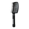 Air Buddy Pomade Volume Barbershop Hair Brush Dry Comb, Black, 1 Piece / 에어버디 포마드 볼륨 바버샵 헤어 브러쉬 드라이 빗, 블랙, 1개