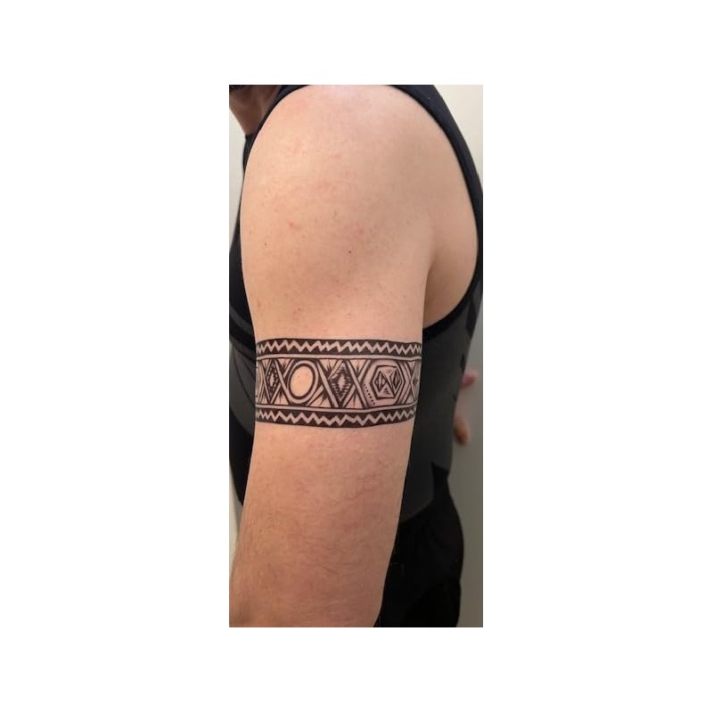 18-1 Temporary Bracelet Tattoos Maori Tattoos Tribal Tattoos Bracelet 18-1