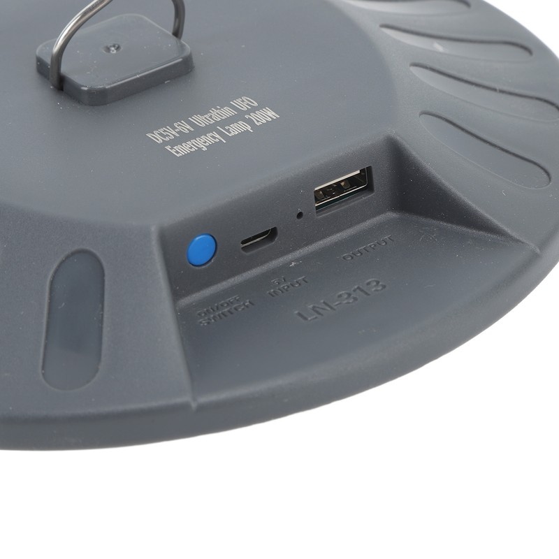 LED Camping Light USB Rechargeable Portable Round Disc Waterproof Hanging