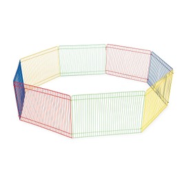 Prevue Pet Products Multi-Color Small Pet Playpen 40090,13x35.87x8.67 inch