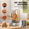 Commercial Stainless Steel Vertical Rotisserie Grill 1000-3000W Electric Doner Shawarma