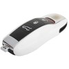 TOMALL Carrera White Metallic Replacement Key Case for Cayenne Panamera