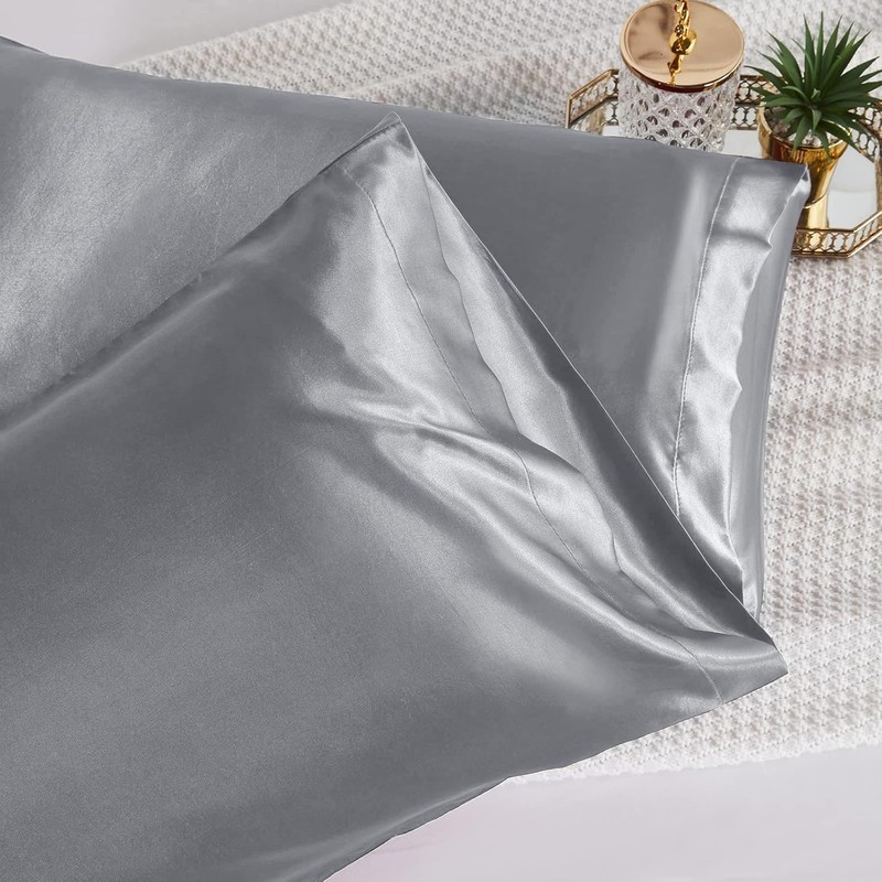 Aspire Homeware Pillow Cases 4 Pack - Super Soft Satin