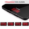 Accuweight 201B Digital Food Scale with Tempered Glass Surface, 5kg/11lb