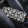 TOADDMOS Animal Puppy Dog Paw Print Universal Center Console Armrest