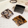 French Hair Side Combs For Women, 6 Pcs Decorative French