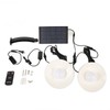 Outdoor Solar Lights IP65 Waterproof Energy Conservation 2 Headed Infrared