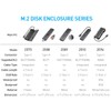 ineo M.2 NVMe (PCIe) USB 3.2 Gen 2 Tipo C