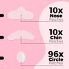 PurePatch Pimple Patches - Breakout Pack - 96Circle,10Nose, 10Chin. Hydrocolloid