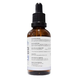 Premium Vitamin D3 Flüssig 50ml = 1850 Tropfen 1 Tropfen = 125µg (5000 I.E.) in MCT Öl gelöst Vitamin D3 Tropfen hochdosiert vegan Made in Germany Bergen